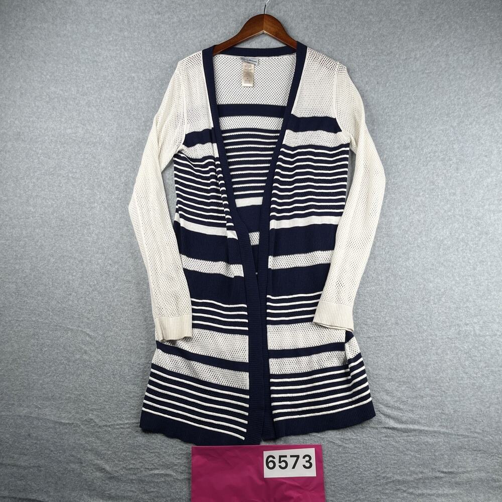 Tommy Bahama Open Front Cardigan Lightweight Women’s Small Vented Casual